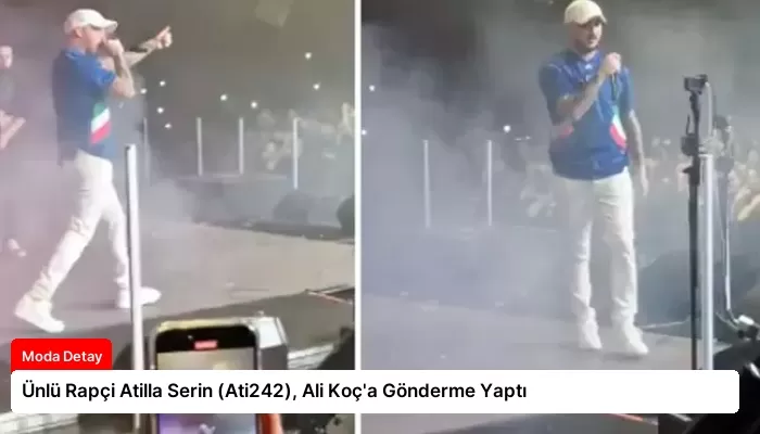 Ünlü Rapçi Atilla Serin (Ati242), Ali Koç’a Gönderme Yaptı