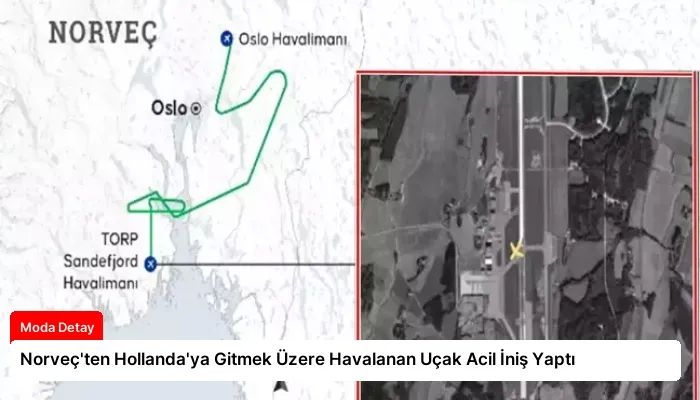Norveç’ten Hollanda’ya Gitmek Üzere Havalanan Uçak Acil İniş Yaptı