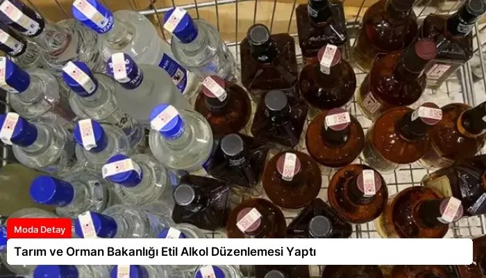 Tarım ve Orman Bakanlığı Etil Alkol Düzenlemesi Yaptı