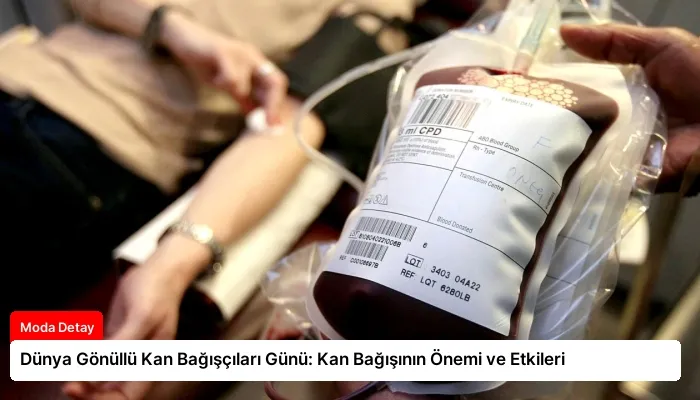 Dünya Gönüllü Kan Bağışçıları Günü: Kan Bağışının Önemi ve Etkileri