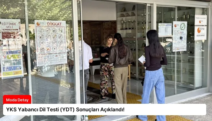 YKS Yabancı Dil Testi (YDT) Sonuçları Açıklandı!
