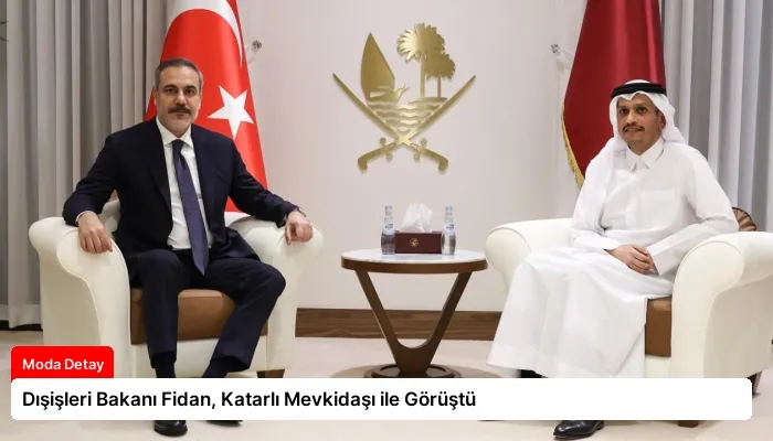 Dışişleri Bakanı Fidan, Katarlı Mevkidaşı ile Görüştü