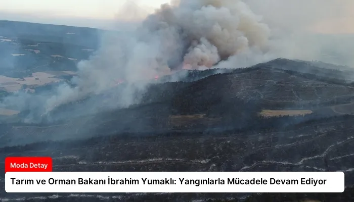 Tarım ve Orman Bakanı İbrahim Yumaklı: Yangınlarla Mücadele Devam Ediyor