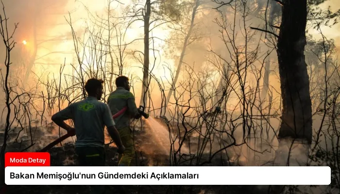 Bakan Memişoğlu’nun Gündemdeki Açıklamaları