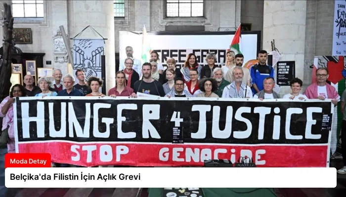 Belçika’da Filistin İçin Açlık Grevi