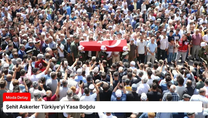 Şehit Askerler Türkiye’yi Yasa Boğdu