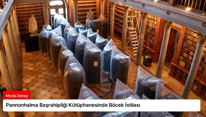 Pannonhalma Başrahipliği Kütüphanesinde Böcek İstilası