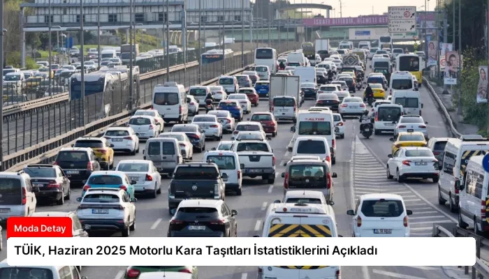 TÜİK, Haziran 2025 Motorlu Kara Taşıtları İstatistiklerini Açıkladı
