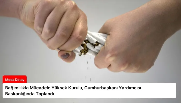 Bağımlılıkla Mücadele Yüksek Kurulu, Cumhurbaşkanı Yardımcısı Başkanlığında Toplandı