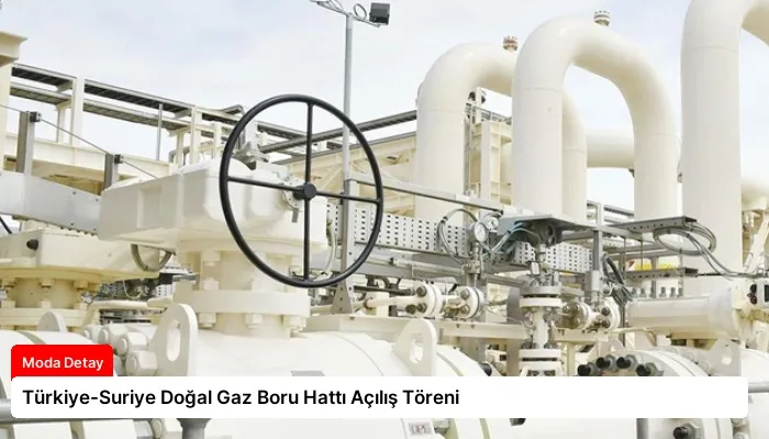Türkiye-Suriye Doğal Gaz Boru Hattı Açılış Töreni