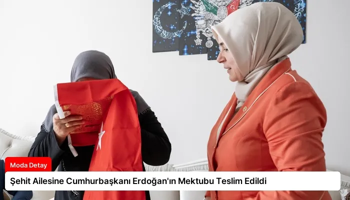 Şehit Ailesine Cumhurbaşkanı Erdoğan’ın Mektubu Teslim Edildi