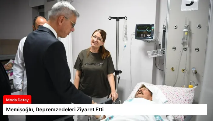 Memişoğlu, Depremzedeleri Ziyaret Etti