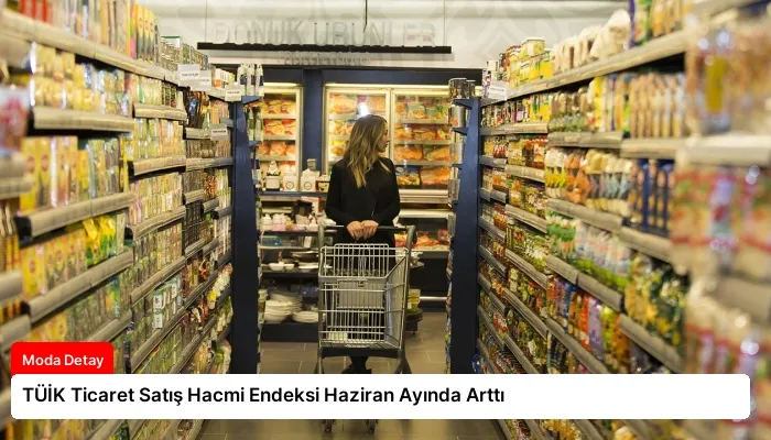 TÜİK Ticaret Satış Hacmi Endeksi Haziran Ayında Arttı