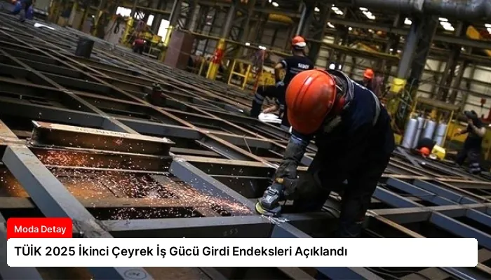TÜİK 2025 İkinci Çeyrek İş Gücü Girdi Endeksleri Açıklandı
