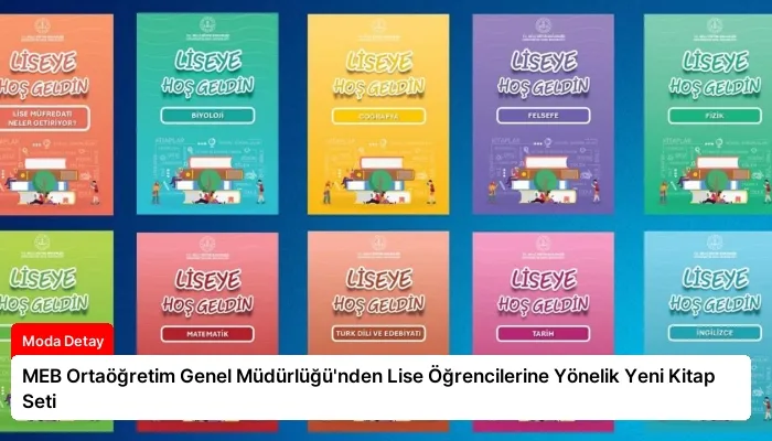 MEB Ortaöğretim Genel Müdürlüğü’nden Lise Öğrencilerine Yönelik Yeni Kitap Seti