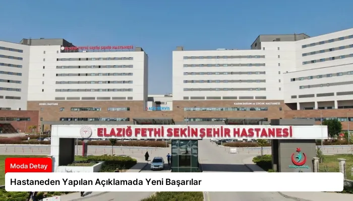 Hastaneden Yapılan Açıklamada Yeni Başarılar