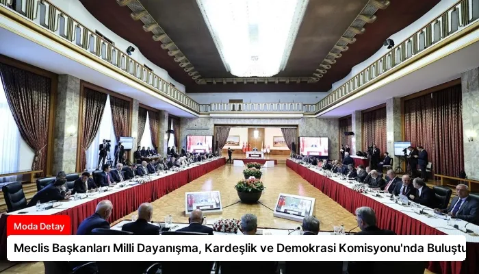 Meclis Başkanları Milli Dayanışma, Kardeşlik ve Demokrasi Komisyonu’nda Buluştu