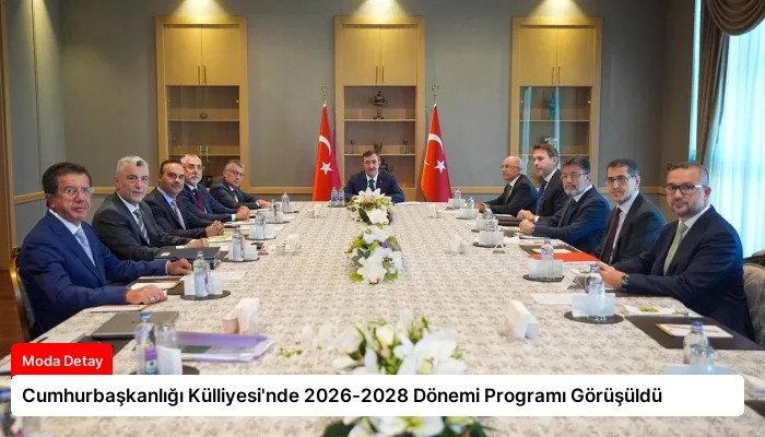 Cumhurbaşkanlığı Külliyesi’nde 2026-2028 Dönemi Programı Görüşüldü