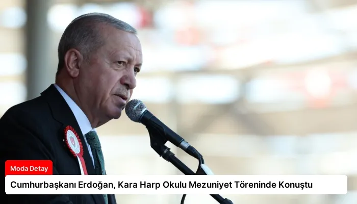 Cumhurbaşkanı Erdoğan, Kara Harp Okulu Mezuniyet Töreninde Konuştu
