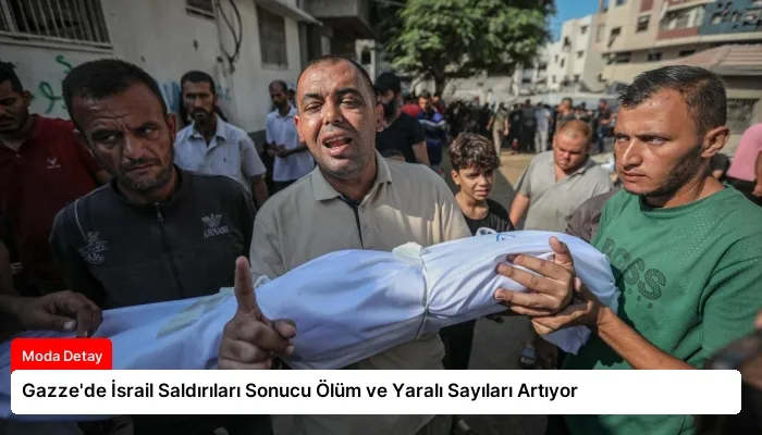 Gazze’de İsrail Saldırıları Sonucu Ölüm ve Yaralı Sayıları Artıyor