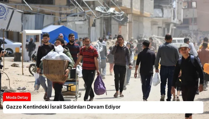 Gazze Kentindeki İsrail Saldırıları Devam Ediyor