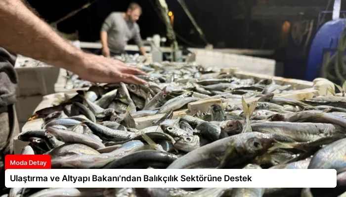 Ulaştırma ve Altyapı Bakanı’ndan Balıkçılık Sektörüne Destek