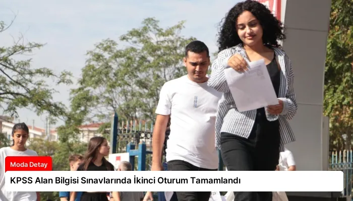KPSS Alan Bilgisi Sınavlarında İkinci Oturum Tamamlandı