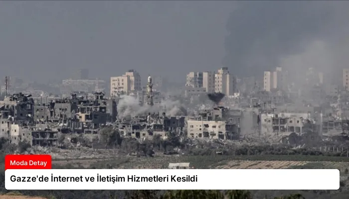 Gazze’de İnternet ve İletişim Hizmetleri Kesildi