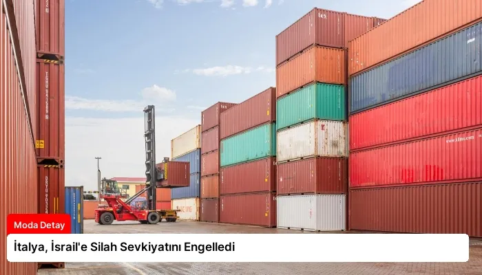 İtalya, İsrail’e Silah Sevkiyatını Engelledi