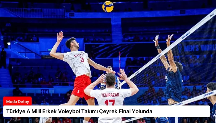Türkiye A Milli Erkek Voleybol Takımı Çeyrek Final Yolunda