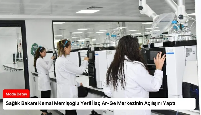 Sağlık Bakanı Kemal Memişoğlu Yerli İlaç Ar-Ge Merkezinin Açılışını Yaptı