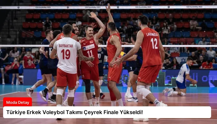 Türkiye Erkek Voleybol Takımı Çeyrek Finale Yükseldi!