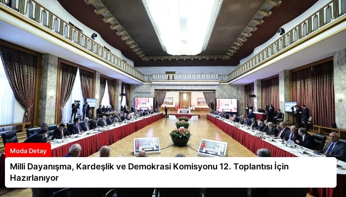 Milli Dayanışma, Kardeşlik ve Demokrasi Komisyonu 12. Toplantısı İçin Hazırlanıyor