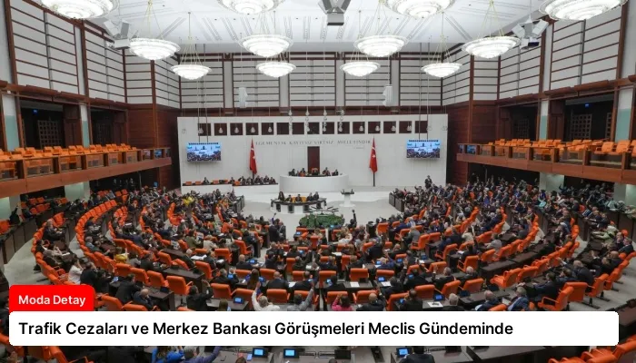 Trafik Cezaları ve Merkez Bankası Görüşmeleri Meclis Gündeminde