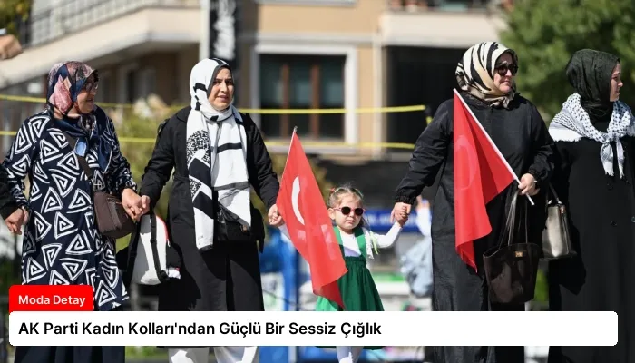 AK Parti Kadın Kolları’ndan Güçlü Bir Sessiz Çığlık