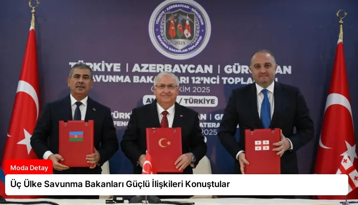 Üç Ülke Savunma Bakanları Güçlü İlişkileri Konuştular