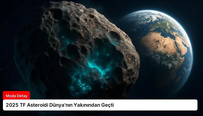 2025 TF Asteroidi Dünya’nın Yakınından Geçti