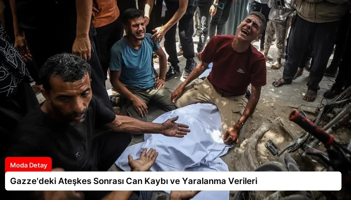 Gazze’deki Ateşkes Sonrası Can Kaybı ve Yaralanma Verileri