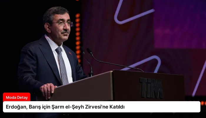 Erdoğan, Barış için Şarm el-Şeyh Zirvesi’ne Katıldı