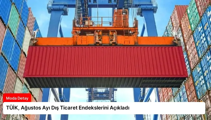 TÜİK, Ağustos Ayı Dış Ticaret Endekslerini Açıkladı