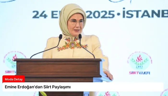 Emine Erdoğan’dan Siirt Paylaşımı