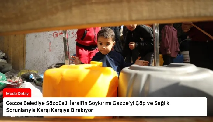 Gazze Belediye Sözcüsü: İsrail’in Soykırımı Gazze’yi Çöp ve Sağlık Sorunlarıyla Karşı Karşıya Bırakıyor