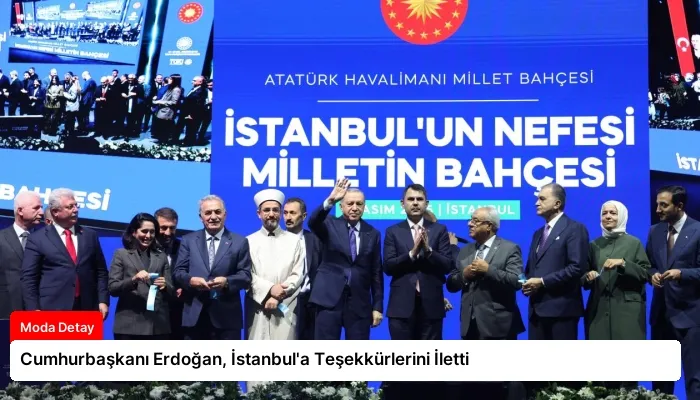 Cumhurbaşkanı Erdoğan, İstanbul’a Teşekkürlerini İletti