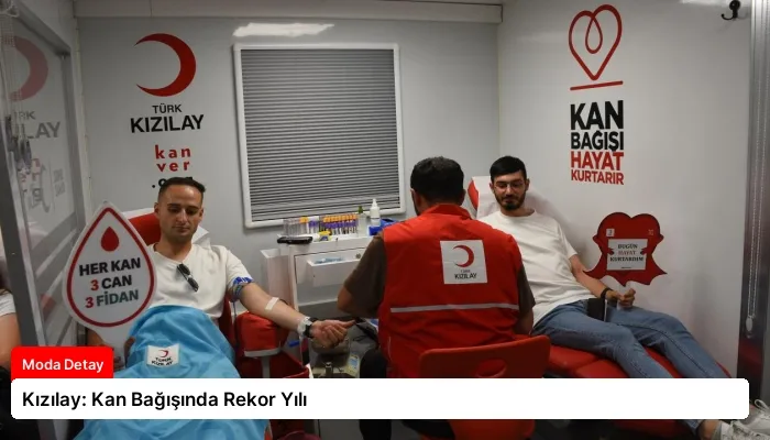 Kızılay: Kan Bağışında Rekor Yılı