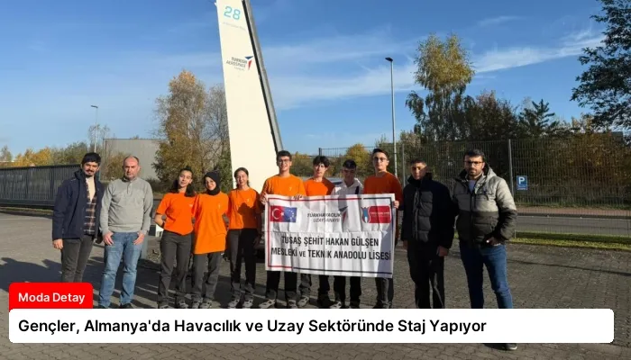 Gençler, Almanya’da Havacılık ve Uzay Sektöründe Staj Yapıyor