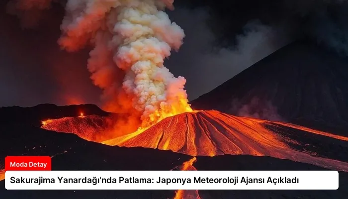 Sakurajima Yanardağı’nda Patlama: Japonya Meteoroloji Ajansı Açıkladı