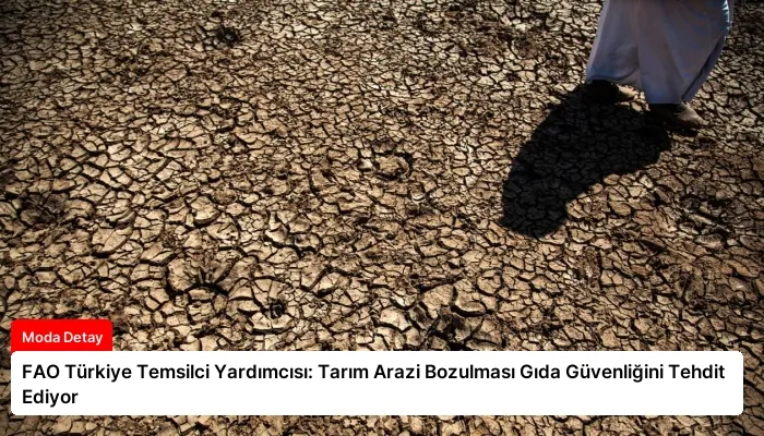 FAO Türkiye Temsilci Yardımcısı: Tarım Arazi Bozulması Gıda Güvenliğini Tehdit Ediyor