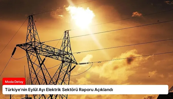 Türkiye’nin Eylül Ayı Elektrik Sektörü Raporu Açıklandı