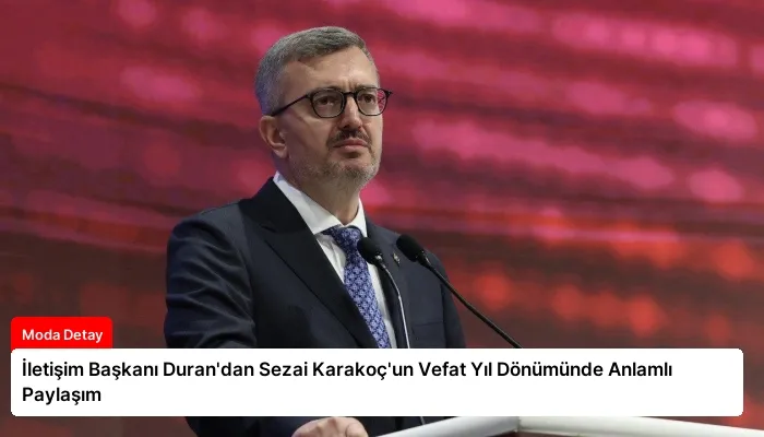 İletişim Başkanı Duran’dan Sezai Karakoç’un Vefat Yıl Dönümünde Anlamlı Paylaşım