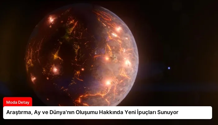 Araştırma, Ay ve Dünya’nın Oluşumu Hakkında Yeni İpuçları Sunuyor